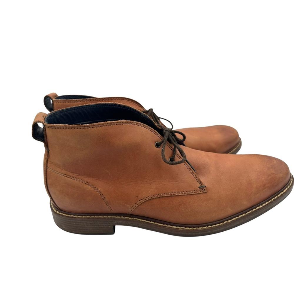 Cole Haan Men's Tan Leather Chukka Boots